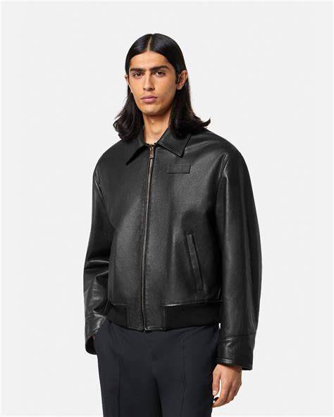 costard versace|versace leather jacket.